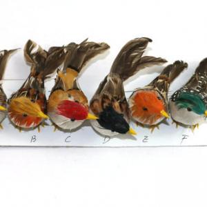 12cm Feather bird ST92047