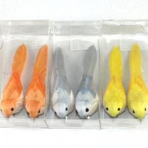 12cm Feather bird with clip ST92072