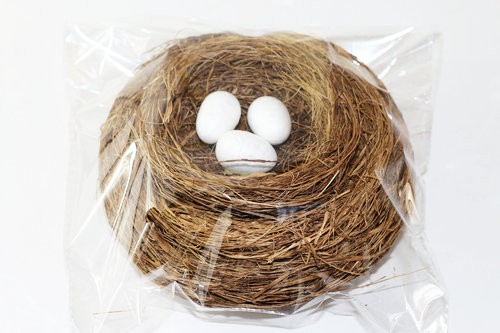 16cm, 13cm & 11cm nest with 3cm egg