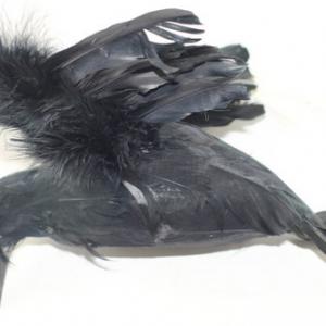 22cm Feather crow