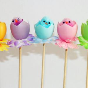 3cm chenille in the egg and on the stick 12BS142