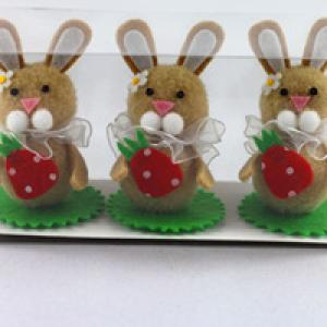 3pc big bunny with carrot