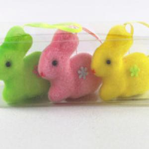 3pc colour bunny