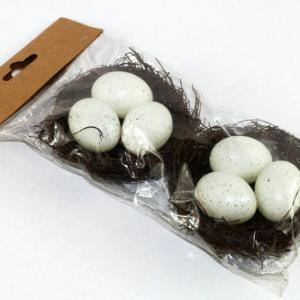 3pc egg in 10cm Nest 2pk