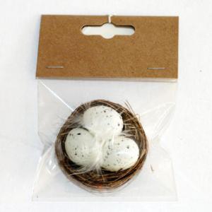 3pc egg in 5cm Nest 