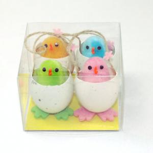 4PC chick in egg with rope EA20-26-9