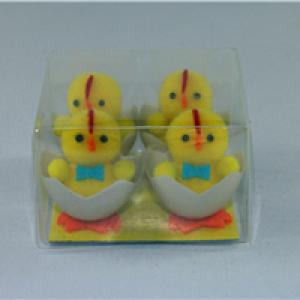 4pc chicken in white egg