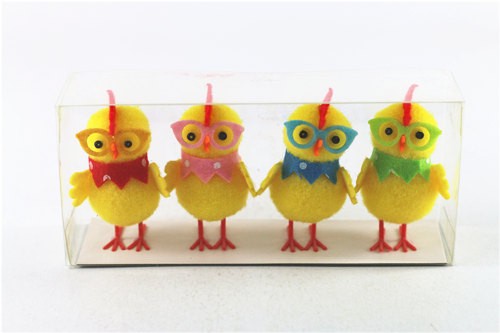 4pc chicken with colour glasses