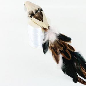 50cm Bird with glitter and clip