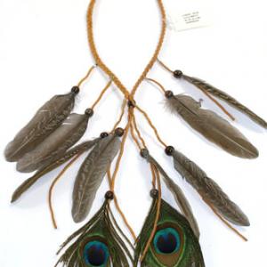 55cm Feather hanging ornament ST95202