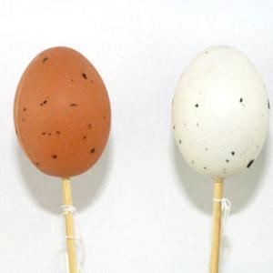 5cm plastic egg on stick 12BS001-1