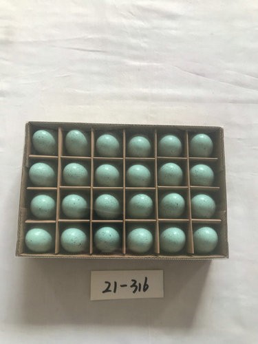 5cm plastick egg with spot 24pc 21-314/315/316