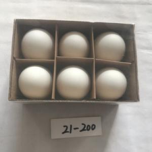 6PC white goose egg 19-200