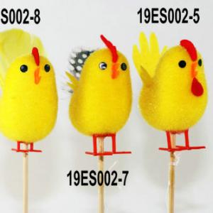 6cm chick with tail on the stick 