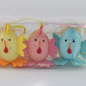 7cm Easter chick color asst.