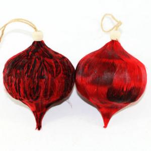 8cm Feather hanging ornament 20Y043