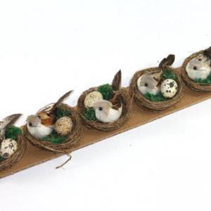 Bird with egg in nest ST92002