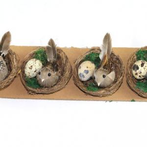 Bird with egg in nest ST92003