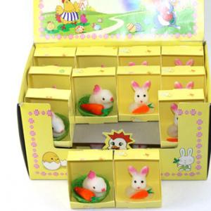 Easter bunny 2 asst in display box 15BY629