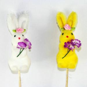 Easter bunny on 50cm stick 16EA021-8