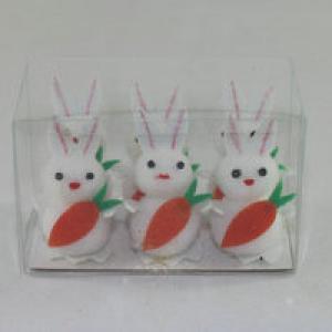 Easter bunny whtie 6pk