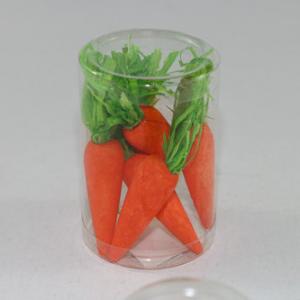 Easter carrot in pvc tube