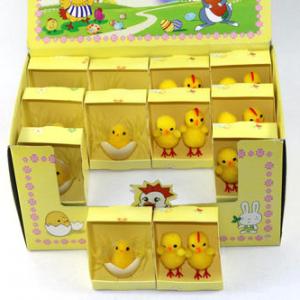 Easter chick 2 asst in display box 15BY621