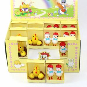Easter chick 2 asst in display box 15BY622