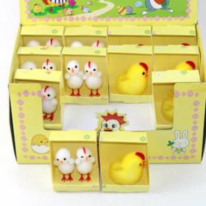 Easter chick 2 asst in display box 15BY623
