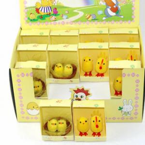 Easter chick 2 asst in display box 15BY627