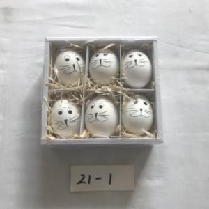 Easter chick egg with painting 21-1/2/3