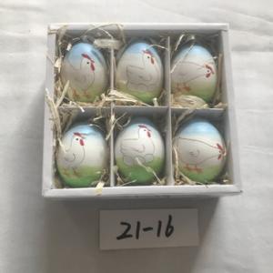 Easter chick egg with painting 21-16/17/18