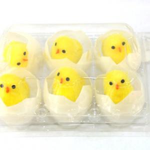 Easter chick in egg 6pk EA6023/EA6023A