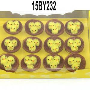 Easter chick in nest 15BY232/233/233-2