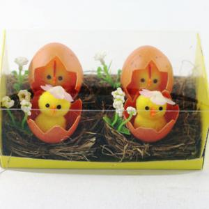 Easter chick with nest S/4 EA20-26-8