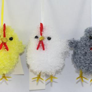 Easter chick with rope 19EA021-1