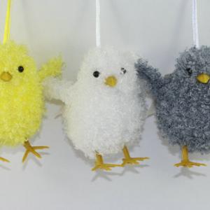 Easter chick with rope 19EA021L1