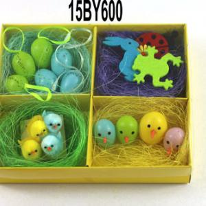 Easter decoration asst. 15BY600/A1/A2