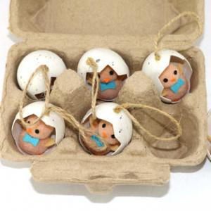 Easter duck in egg 6pc 13BY050A3