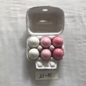 Easter egg color asst. with spot 6pc  21-111/112/113