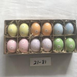 Easter egg with painting 12pc  21-81/82/83