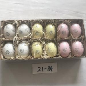 Easter egg with painting 12pc  21-84/85/86