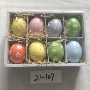 Easter egg with painting 8pc  21-107/108/109/110