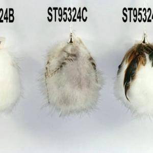 Feather ball with string ST95324