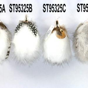 Feather ball with string ST95325