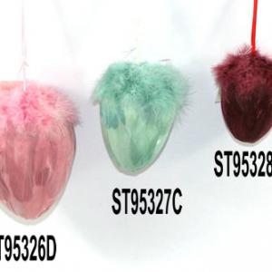 Feather ball with string ST95326/7/8