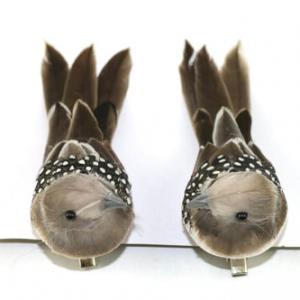 Feather bird with clip 20Y061