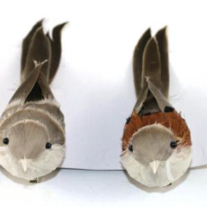 Feather bird with clip 20Y063