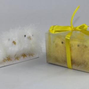 Feather chick 3pc in box ST91064