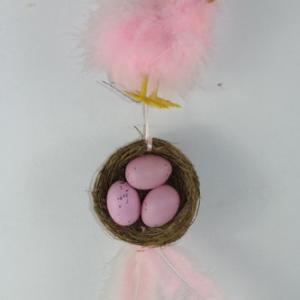 Feather chick hanging ornament ST91110